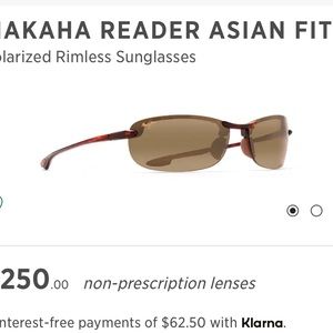Maui Jim Makaha Readers 1.5 (polarized) - never been worn